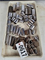 ASSORTED SNAP - ON SOCKETS