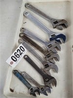 GROUP ADJUSTABLE WRENCHES