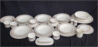 Set of Mikasa Intaglio dinnerware