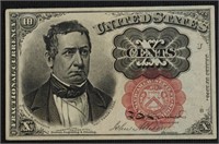 1874 CHOICE BU US FRACTIONAL  10 CENTS