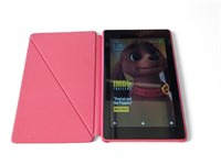 Amazon Fire 7 Tablet and case