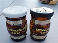 Vintage Florida Souvenir Barrel Salt Pepper Shaker