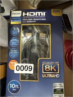 PHILIPS HDMI CORD RETAIL $40
