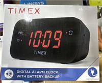 TIMEX DIGITAL ALARM CLOCK RETAIL $20