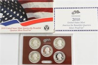 2010 SILVER PROOF QUARTER SET