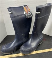 Unused Baffin size 12 Rubber Boots, Steel Toes