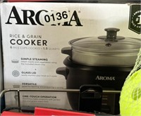 AROM RICE AND GRAIN COOKER RETAIL $30
