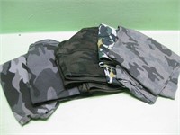 Five Pairs Assorted Camouflage Leggings