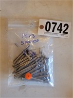 29PCS 1/4 X 3 STAINLESS STEEL BOLTS