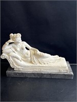 VTG Italian signed Giannetti alabaster sculpture