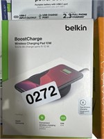 BELKIN WIRELESS CHARGING PAD RETAIL $30