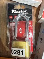 MASTER LOCK RETAIL $20