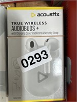 ACOUSTIX WIRELESS EARBUDS RETAIL $20