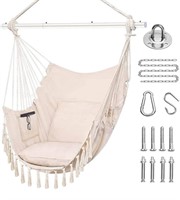 (new)59"×47" Hammock Chair Swing with Hanging