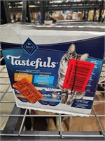 Blue tastefuls food cat