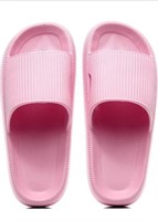 New Womens Pillow Slippers, Thick Soled Women