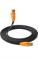 New Cat 8 Ethernet Cable 50 ft, Flat Ethernet