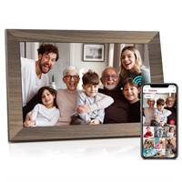 Canupdog 10.1 WiFi Digital Photo Frame, IPS Touch