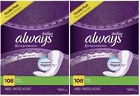 Always Xtra Protection Daily Panty Liners Long