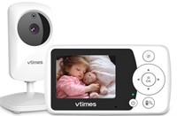 (NoBox/New)VTimes Baby Monitor with Camera and