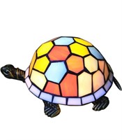 ZJART Tortoise Lamp Tiffany Style Turtle Lamp