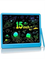 New LCD Writing Tablet, 15 Inch Colorful Kids