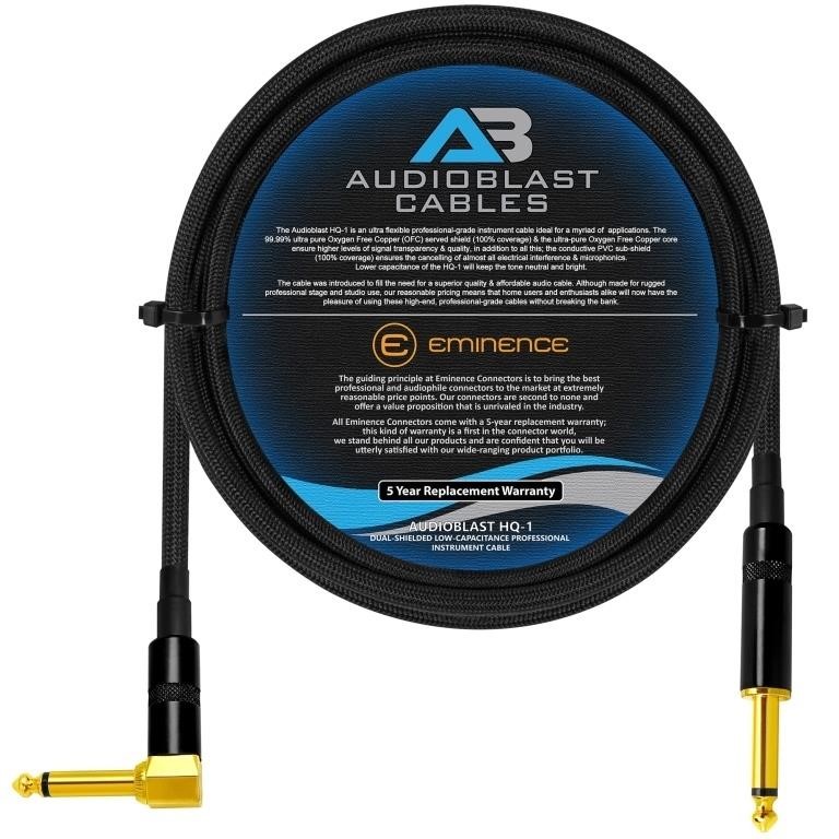 Audioblast - 6 Foot - HQ-1 - Ultra Flexible -
