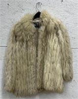 (Q) Saga Fox Genuine Fur Coat Womens S