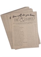 New - Your Main Event Prints Bridal Shower Games,