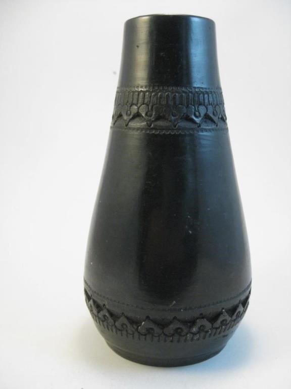 Decorative Black Accent Vase