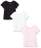 Essentials Girls' Short-Sleeve T-Shirt Tops