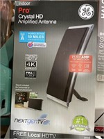 GE CRYSTAL HD AMPLIFIED ANTENNA RETAIL $30