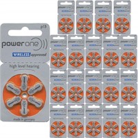 Power One Size 13 Hearing Aid Batteries (120) by