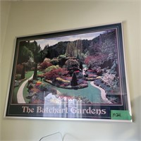 M261 Butchart Gardens framed print