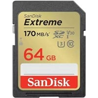 SanDisk 64GB Extreme SDXC UHS-I Memory Card -
