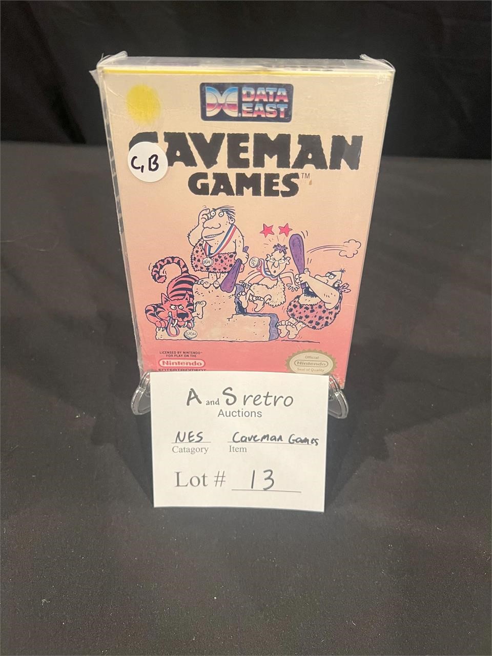 Caveman Games CB for Nintendo (NES)