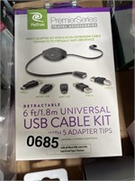 UNIVERSAL USB CABLE KIT