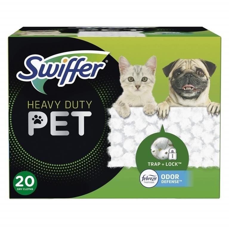 Swiffer Heavy Duty Pet, Dry Sweeping Cloth