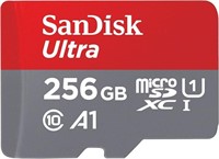 SanDisk 256GB Ultra microSDXC UHS-I Memory Card -