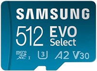 SAMSUNG EVO Select Micro SD-Memory-Card +