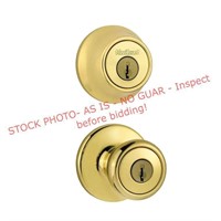 2ct.Kwikset  keyed entry door knob sets