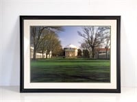 Framed Thomas Jefferson's UVA Lawn Print