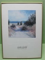 18 X 25 Framed Lizan Tops Gallery Lois Gold Print