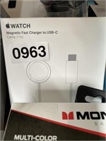 APPLE WATCH CHARGER RETAIL $30