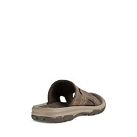 Teva Men's Langdon Slide Sandal, Walnut, 11