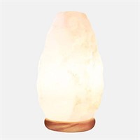 Himalayan Glow White Salt Crystal Lamp, Natural