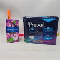 Prevail Air Daily Briefs/Bed Pads