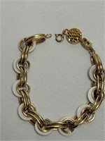 14 K 585 Gold Bracelet, Milor Italy 14.4g 7 1/2”