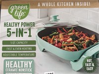 GREEN LIFE NON STICK GRIDDLE RETAIL $70