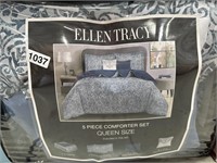 ELLEN TRACY QUEEN COMFORTER SET RETAIL $150